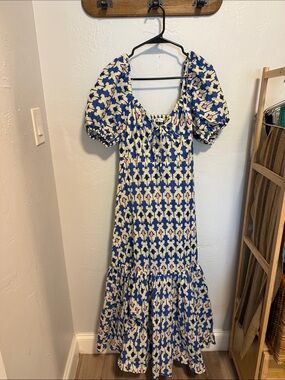 Zara | Dresses | Zara Embroidered Midi Dress White And Blue Nwt | Poshmark Zara | Dresses | Zara Embroidered Midi Dress White And Blue Nwt | Poshmark